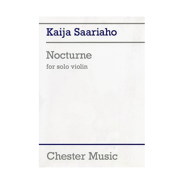 Kaija Saariaho: Nocturne