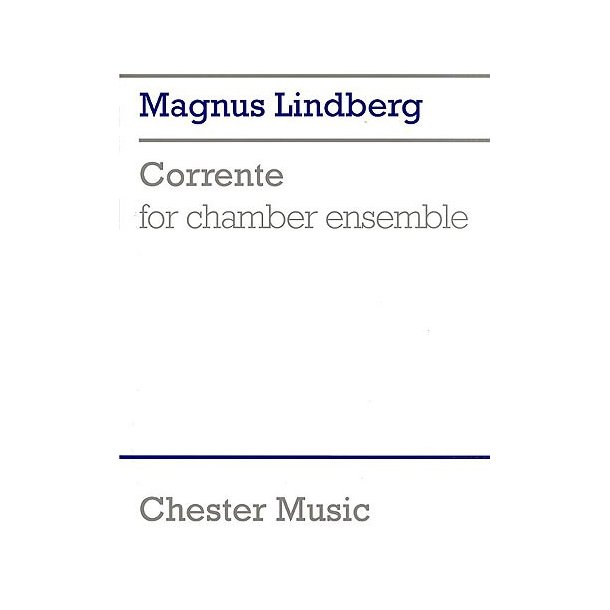 Magnus Lindberg: Corrente (Score)