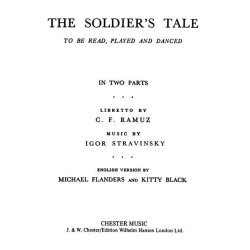 Igor Stravinsky: Soldiers Tale Libretto (English)