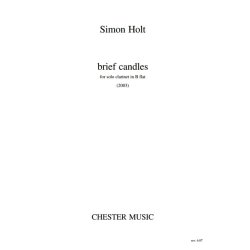 Simon Holt: Brief Candles