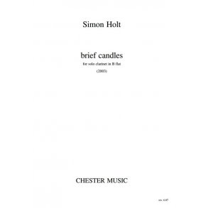 Simon Holt: Brief Candles
