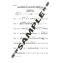 James Whitbourn: Magnificat and Nunc Dimittis (Tam Tam Part)