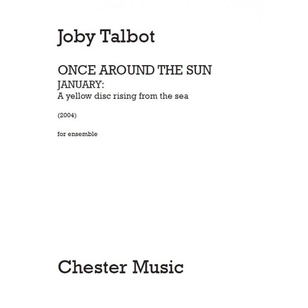 Talbot January A Yellow Disc Rising From The Sea Vln/Vlc/Vib/Pf