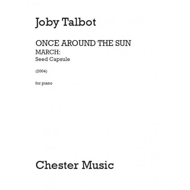 Joby Talbot: March - Seed Capsule (Solo Piano Version)