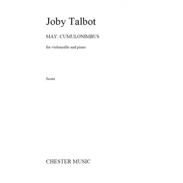 Joby Talbot: Cumulonimbus