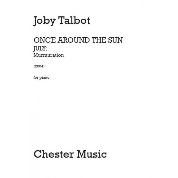 Joby Talbot: July - Murmuration (Solo Piano Version)