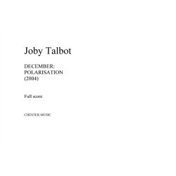 Joby Talbot: December - Polarisation (Score/Parts)