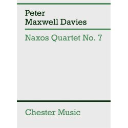 Peter Maxwell Davies: Naxos Quartet No.7 (Score)