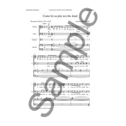 Geoffrey Burgon: Come Let Us Pity Not The Dead (Vocal Score)