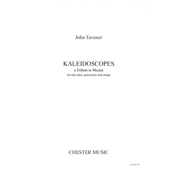 John Tavener: Kaleidoscopes (Full Score)