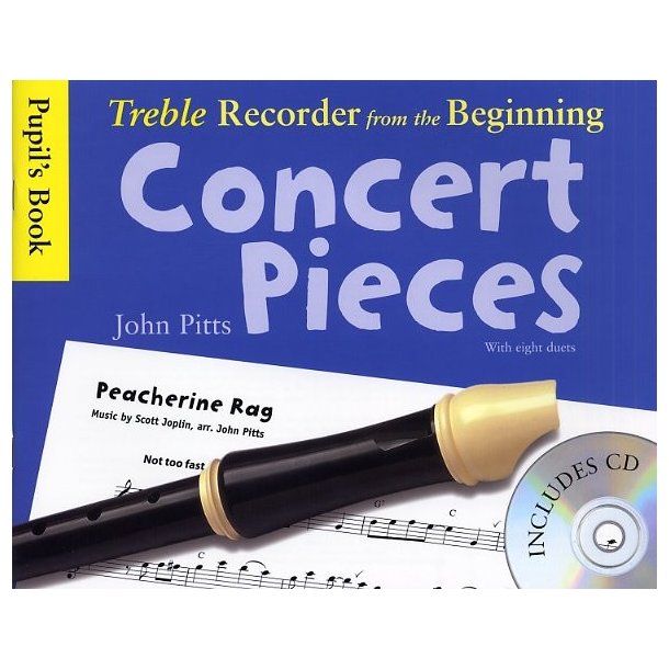 Treble Recorder From The Beginning - Concert Pieces (Pupil's Book - CD Edition)