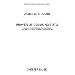 James Whitbourn: A Prayer Of Desmond Tutu (SATB)