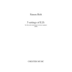 Simon Holt: 5 Settings Of E.D.