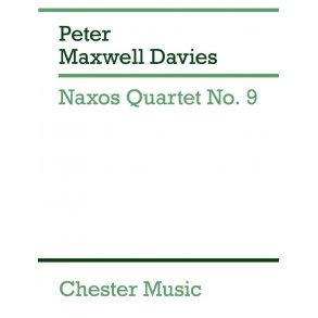 Peter Maxwell Davies: Naxos Quartet No.9 (Miniature Score)