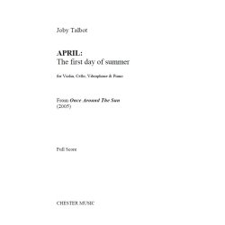 Joby Talbot: First Day Of Summer (Vibraphone, Violin, Cello And Piano)