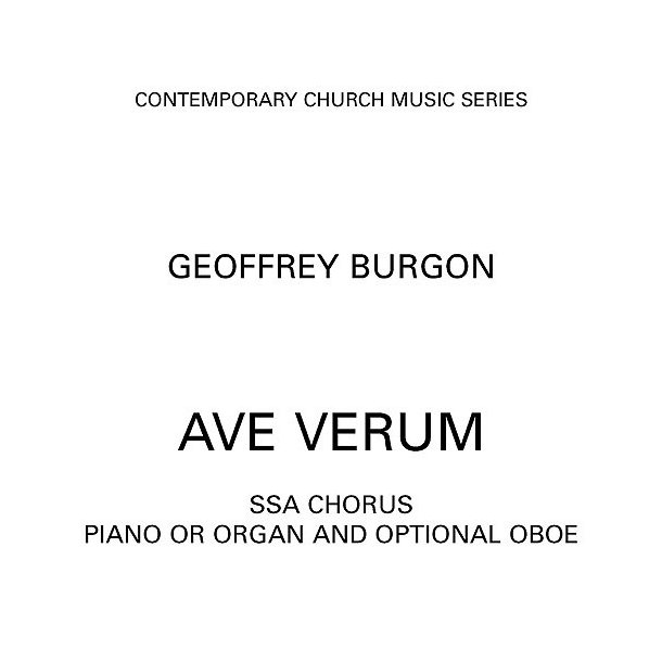 Geoffrey Burgon: Ave Verum