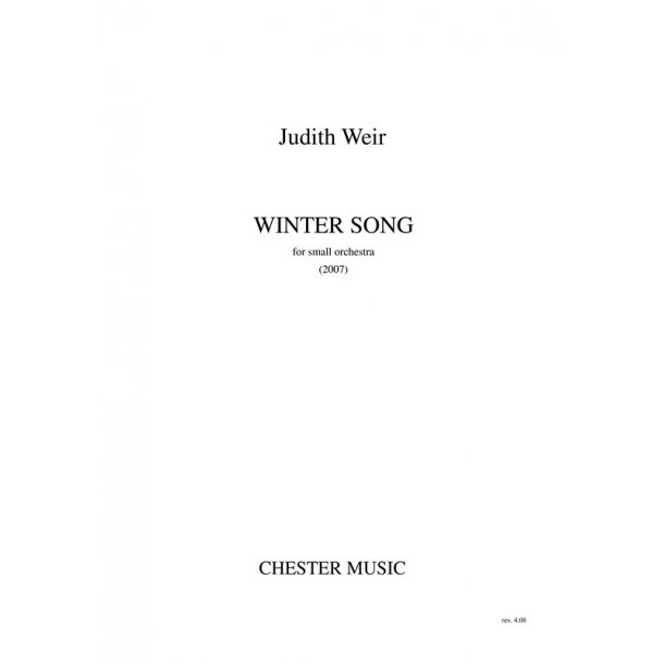 Judith Weir:  Winter Song