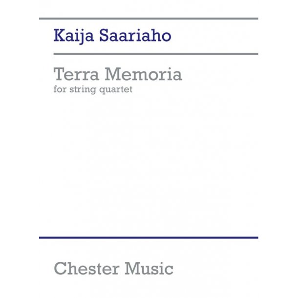 Kaija Saariaho: Terra Memoria (Score)