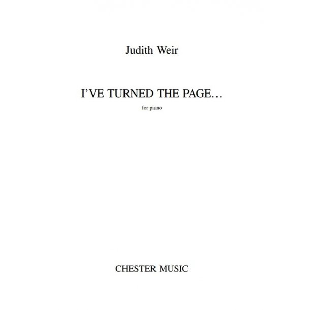 Judith Weir: I've Turned The Page...