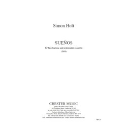 Simon Holt: Sue&ntilde;os