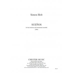 Simon Holt: Sueños
