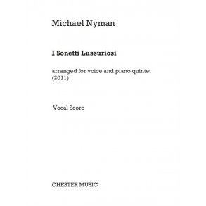 Michael Nyman: I Sonetti Lussuriosi (Vocal Score)