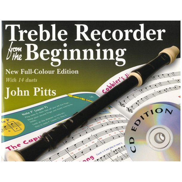 John Pitts: Treble Recorder From The Beginning - Book/CDs (Revised Full-Colour Edition)