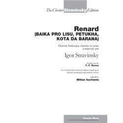 Igor Stravinsky - Renard (Vocal Score)