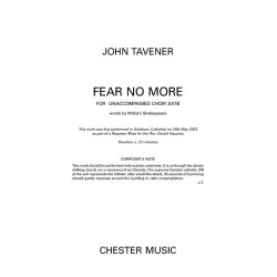 John Tavener: Fear No More