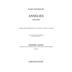 James Whitbourn: Annelies (Chamber Version) - Full Score
