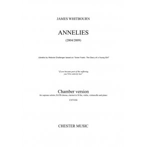 James Whitbourn: Annelies (Chamber Version) - Full Score