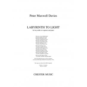 Peter Maxwell Davies: Labyrinth To Light
