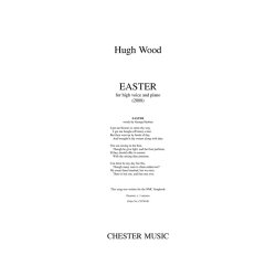 Hugh Wood: Easter - High Voice/Piano