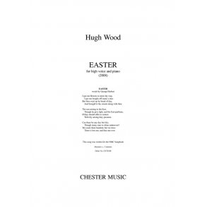 Hugh Wood: Easter - High Voice/Piano