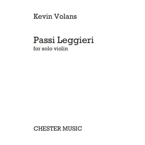 Kevin Volans: Passi Leggieri