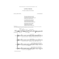 James Whitbourn: Living Voices (Score)