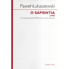 Pawe? ?ukaszewski: O Sapientia (SATB)