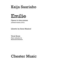 Kaija Saariaho: Emilie (Vocal Score)