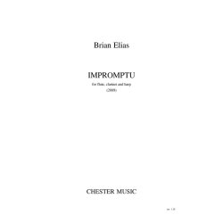Brian Elias: Impromptu - Flute/Clarinet/Harp
