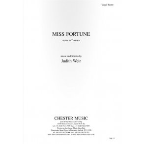 Judith Weir: Miss Fortune - Vocal Score