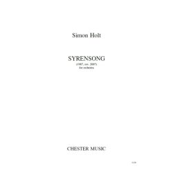 Simon Holt: Syrensong (Study Score)