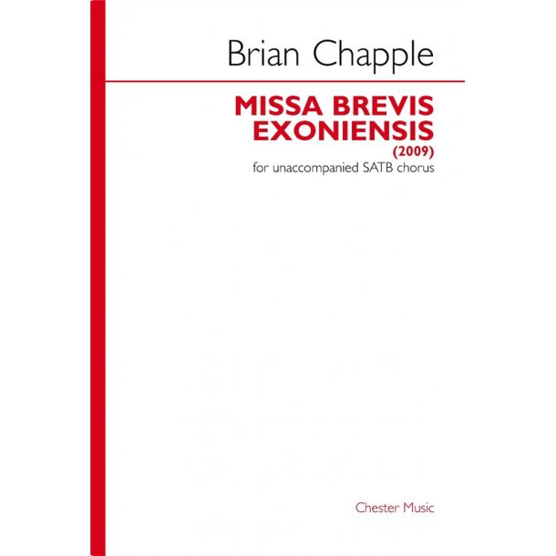 Brian Chapple: Missa Brevis Exoniensis