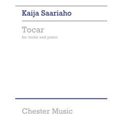 Kaija Saariaho: Tocar For Violin and Piano