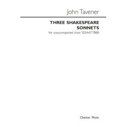 John Tavener: Three Shakespeare Sonnets