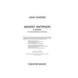 John Tavener: Advent Antiphon - O Adonai