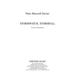 Peter Maxwell Davies: Stormwatch, Stormfall