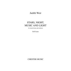 Judith Weir: Stars, Night, Music And Light (A4 Study Score)