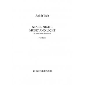 Judith Weir: Stars, Night, Music And Light (A4 Study Score)