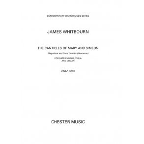 James Whitbourn: The Canticles of Mary and Simeon - Magnificat and Nunc Dimittis (Eboracum) - Viola Part