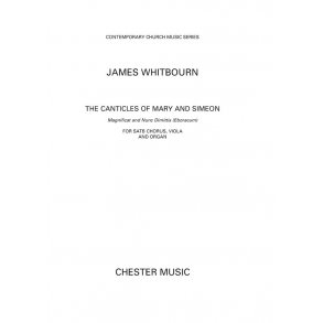 James Whitbourn: The Canticles of Mary and Simeon - Magnificat and Nunc Dimittis (Eboracum) - Score